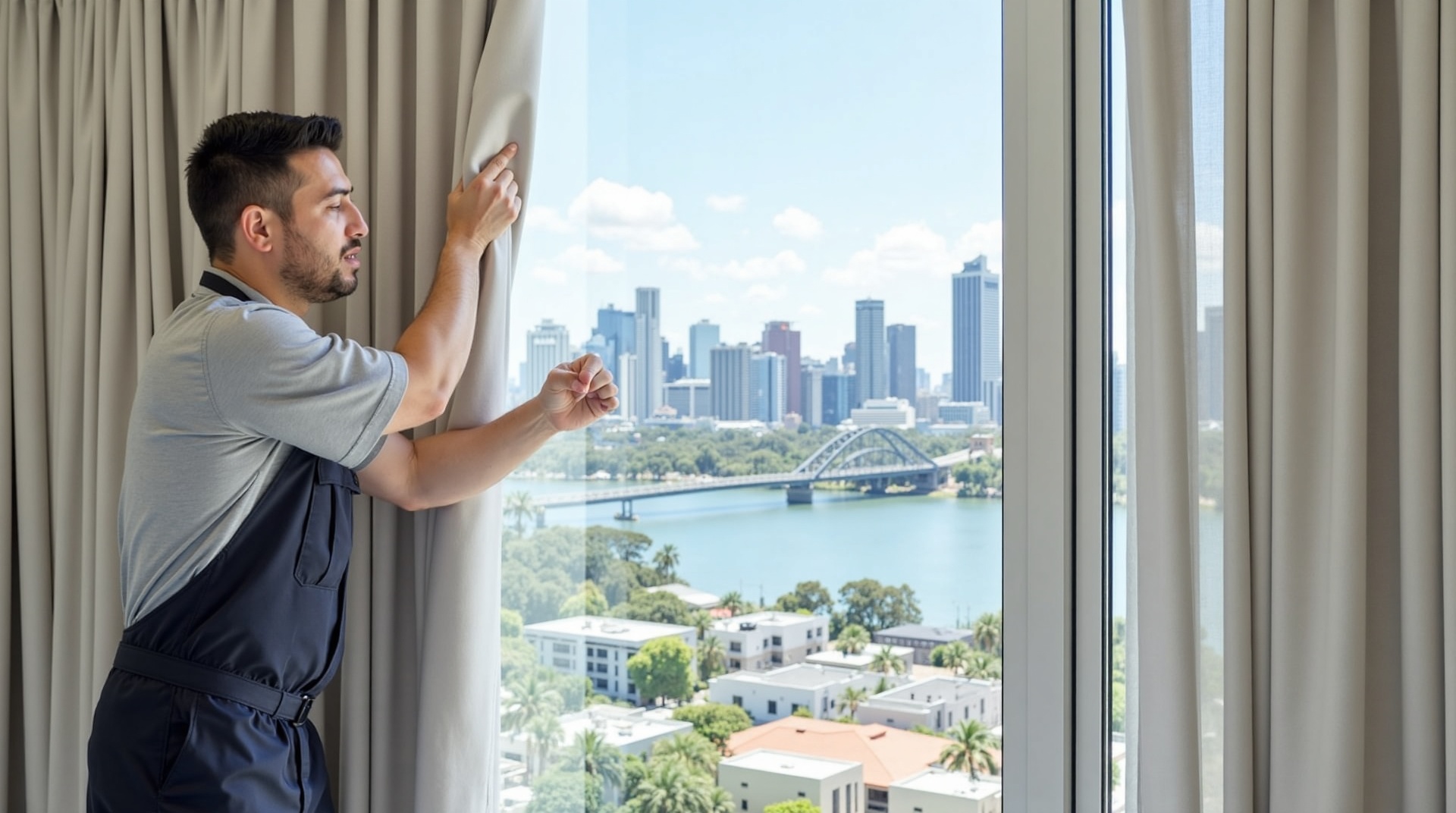 Sunrise Beach Curtain Cleaning Service